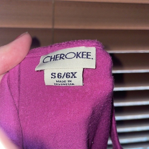 Cherokee butterfly dress. Girls S6/6X - Picture 3 of 3